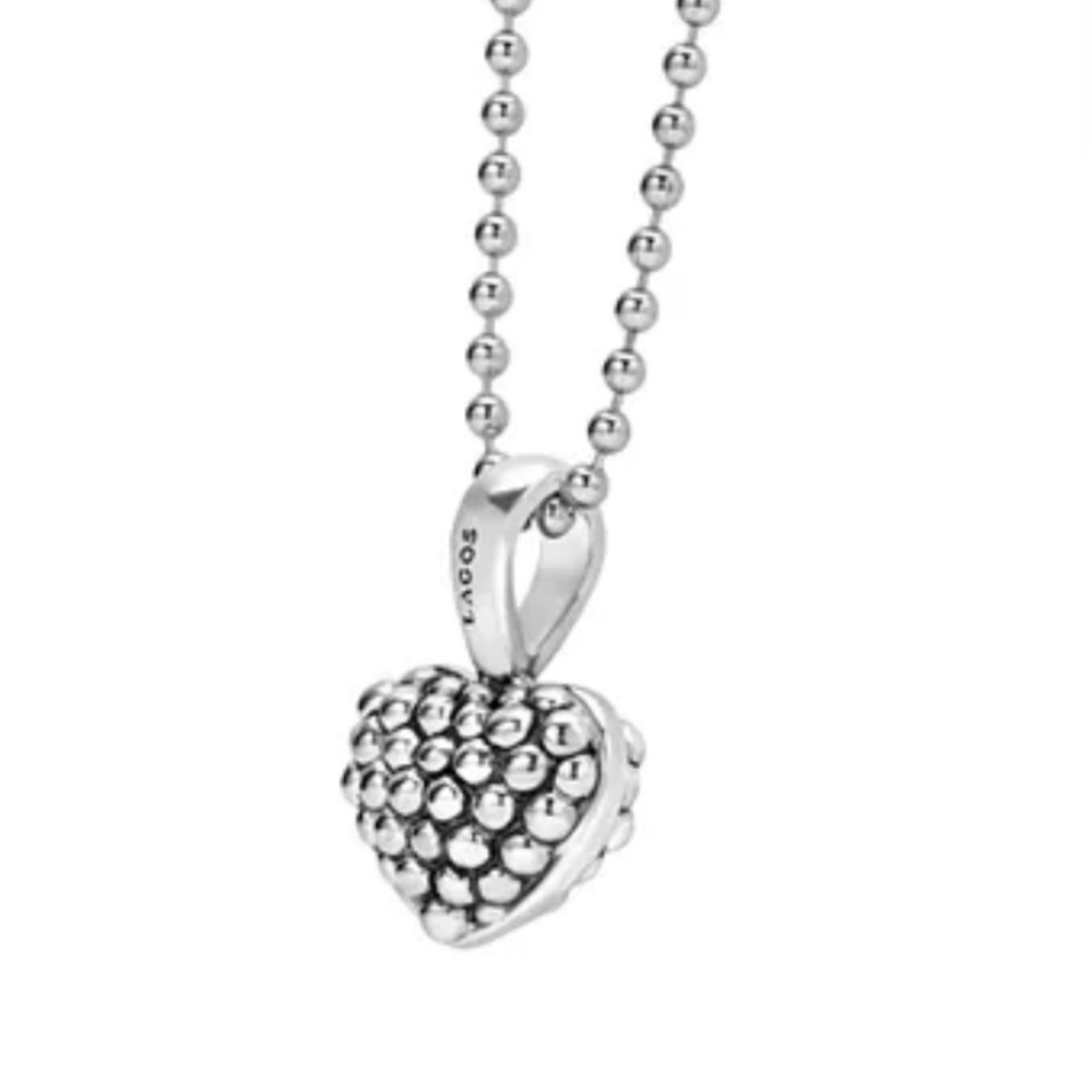 LAGOS Silver Heart Necklace - Picture 3 of 5